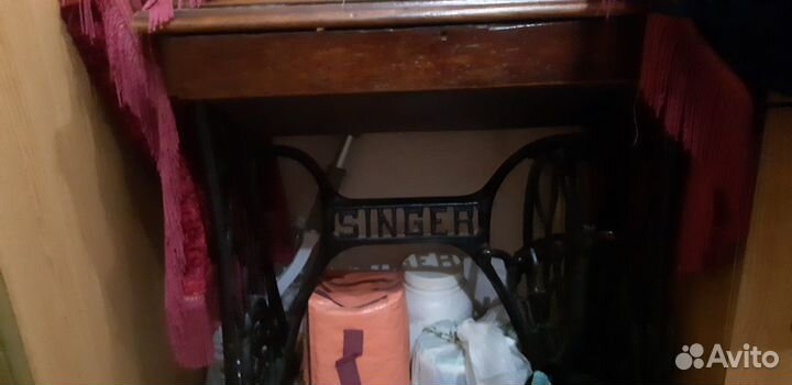 Швейная машинка зингер антикварная