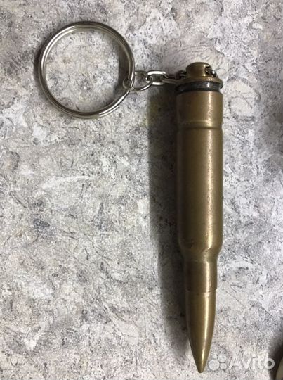 Брелок зажигалка брелок патрон для ключей