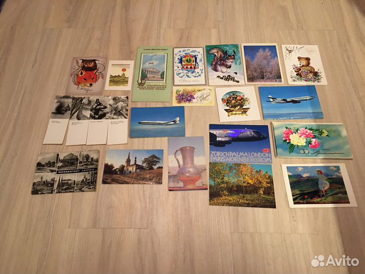 Открытки СССР и других стран