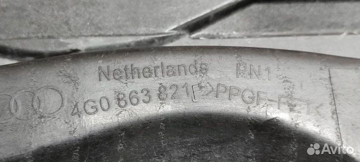 Защита двигателя Audi A6 4G CGW 18.04.2011