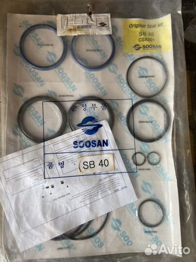 Ремкомплект гидромолота soosan SB40