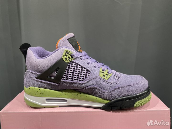 Nike Air Jordan 4 Canyon Purple. Мужские кроссовки