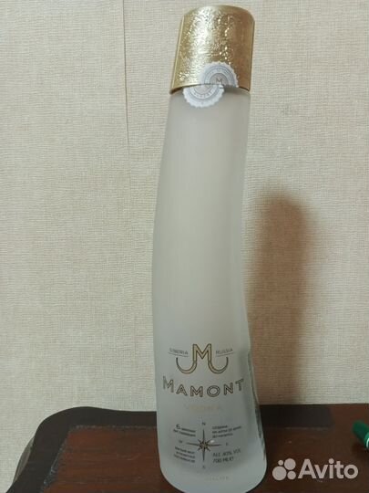 Бутылка стеклянная, для коллекции