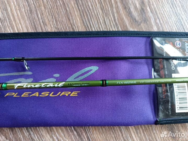 Спининг Major Craft Finetail Area 602 XUL