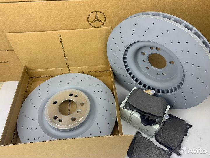 Передние тормозные диски Mercedes A1664210912