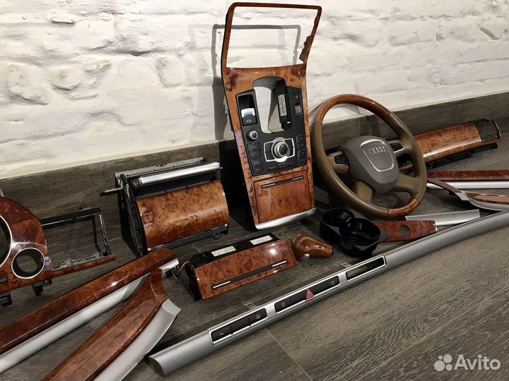 Декоративные накладки салона audi a8 d3