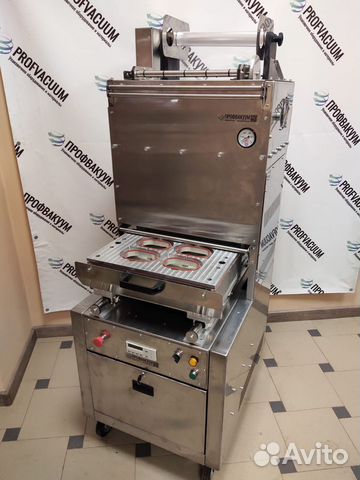 Запайщик лотков Hefflervac вакуум-газ