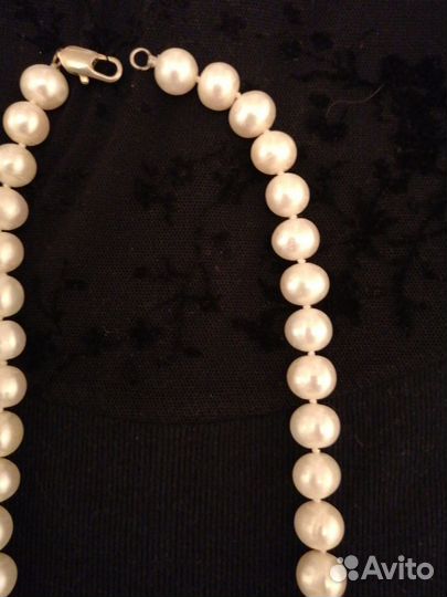 Бусы из натурального жемчуга