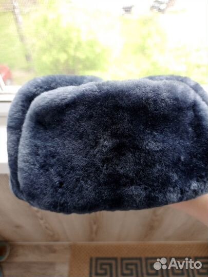 Шапка-ушанка меховая для офицерского состава мвд