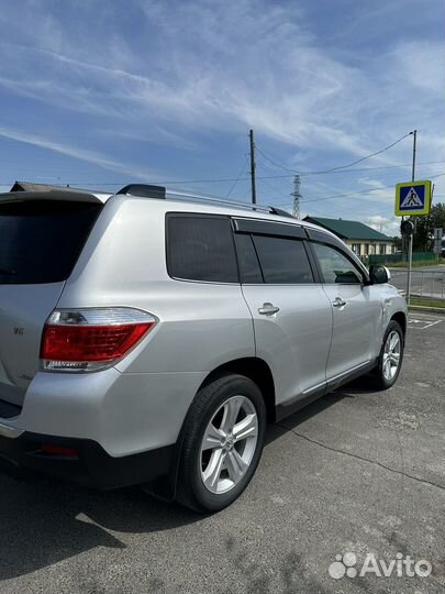 Toyota Highlander 3.5 AT, 2010, битый, 73 000 км