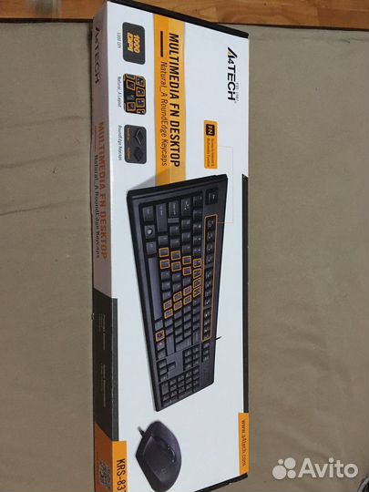 Клавиатура A4tech с мышью