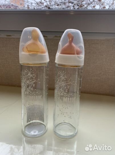 Бутылочки для кормления стекло
