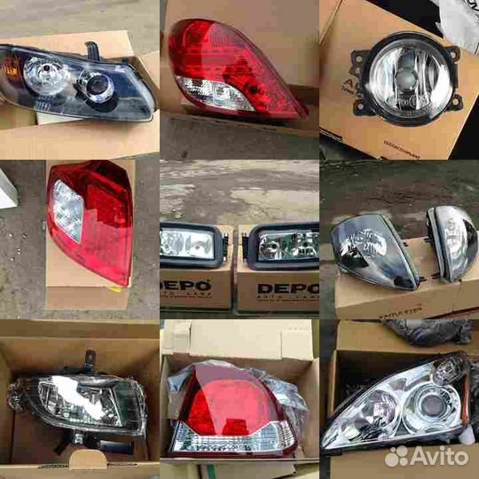 Qashqai Фонарь задний в бампер центральный (Depo)