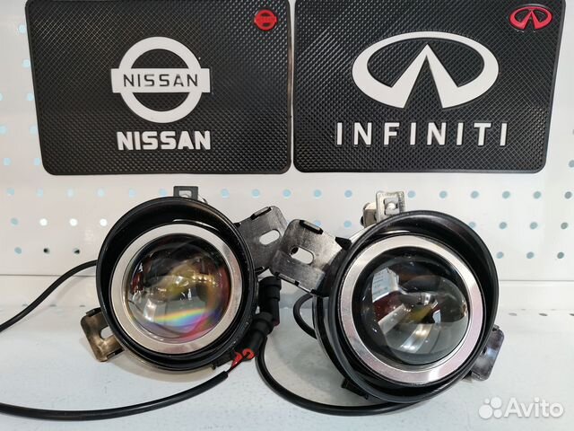 Противотуманки bi-led линзы Nissan / Infiniti