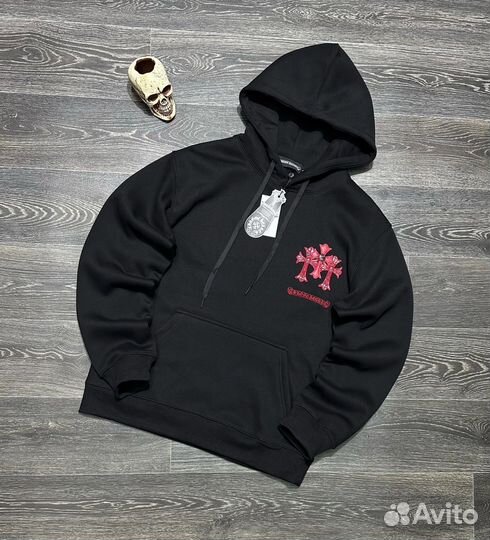 Толстовка зимняя Chrome Hearts