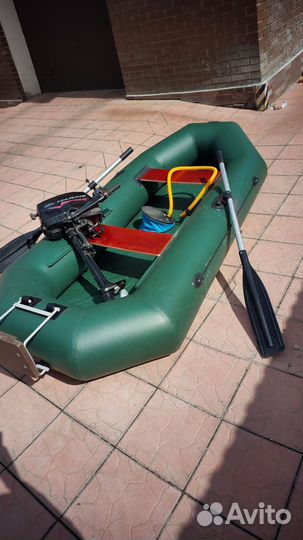 Лодка пвх двухместная 