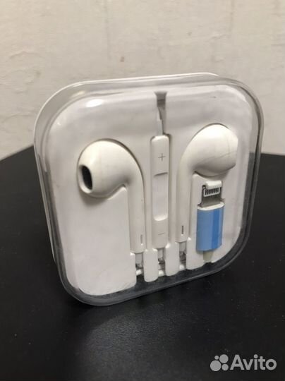 Наушники apple earpods lightning новые
