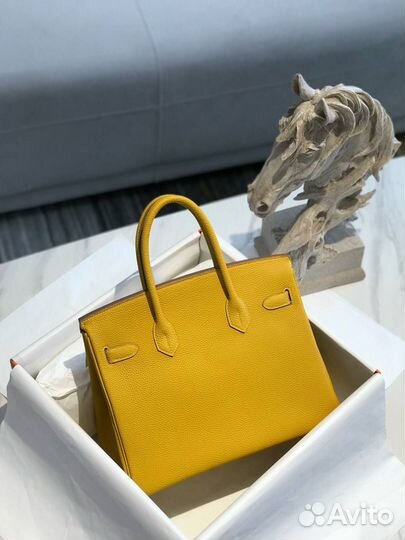 Сумка Hermes birkin lemon