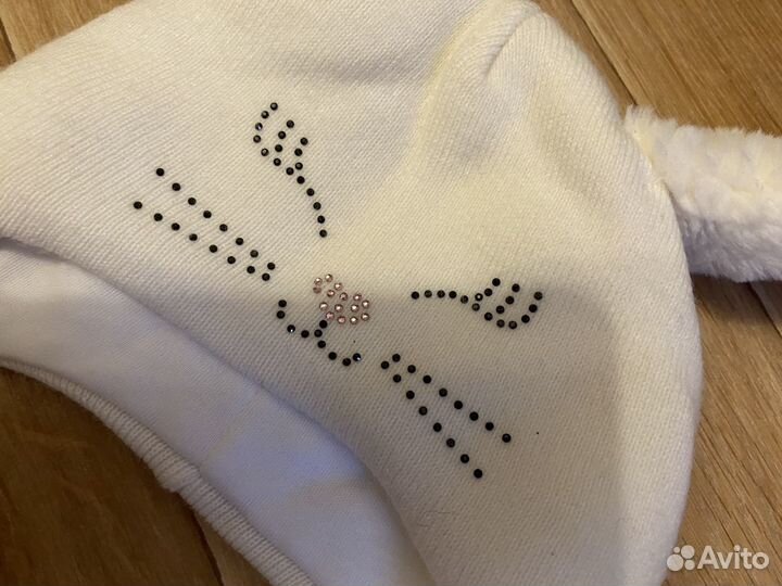 Шапка на холодную осень/тёплую зиму (44-46)