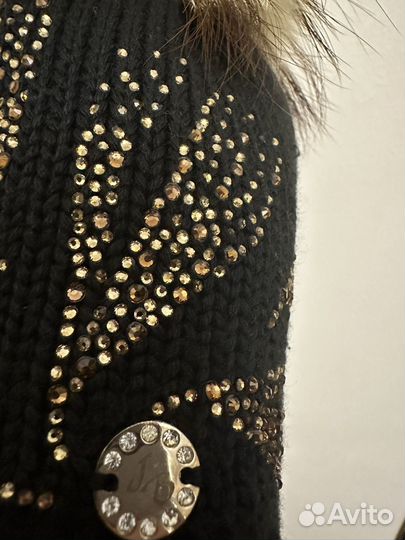 Шапка итальнская зимняя для девочки joli bebe