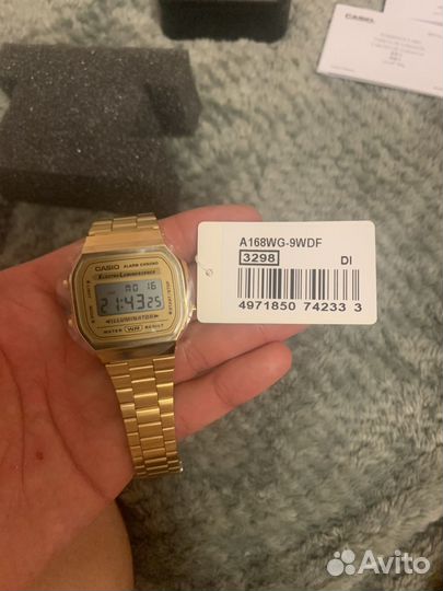 Часы casio A168WG-9WDF