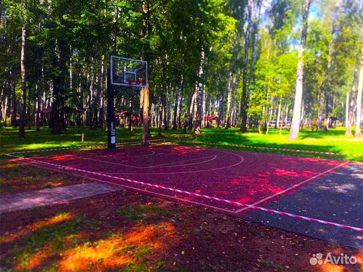 Спортивная площадка уличная (футбол, баскетбол, те