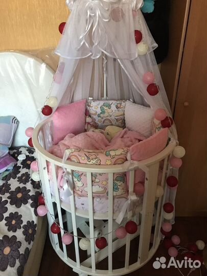 Бортики в детскую кроватку