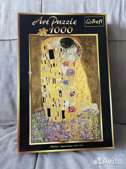 Пазл Густав Климт Поцелуй