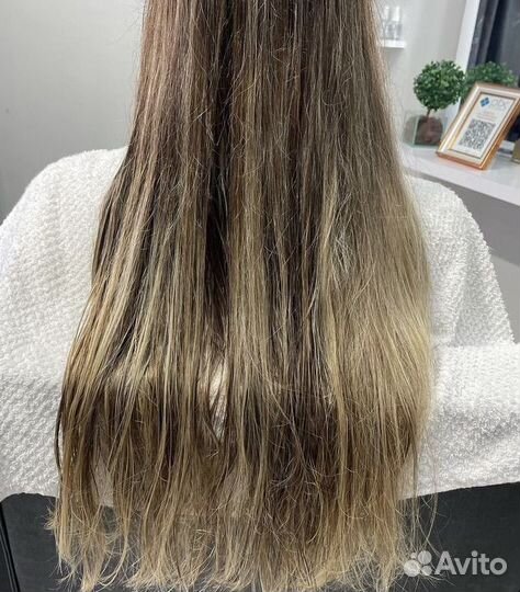 Реконструкция волос кератин ботокс