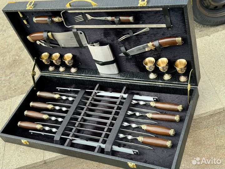 Шашлычный набор Люкс