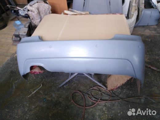 Задний бампер m-tech BMW E60