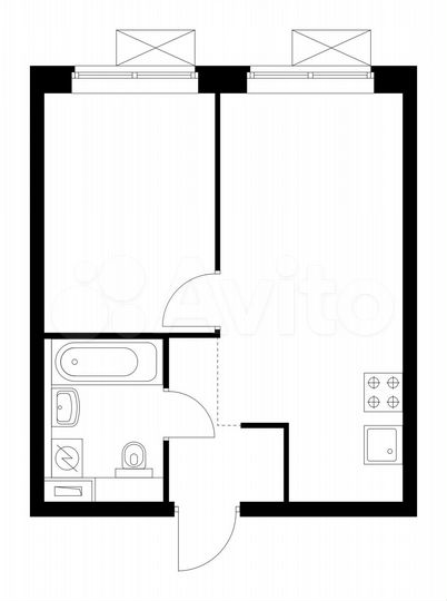 1-к. квартира, 32,4 м², 14/33 эт.