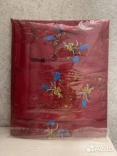 Подарок на Новый год скатерть и салфетки