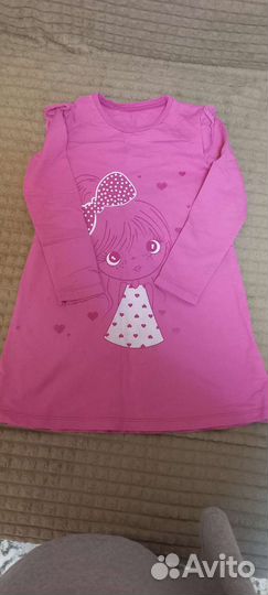 Вещи пакетом на девочку 104-110