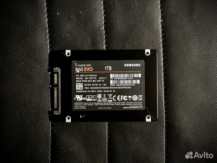 SSD samsung EVO 860 1TB