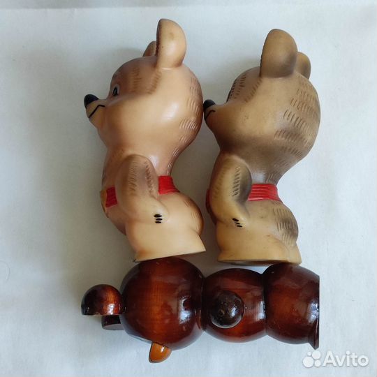 Игрушка СССР Олимпийский мишка 1980 Олимпиада 80