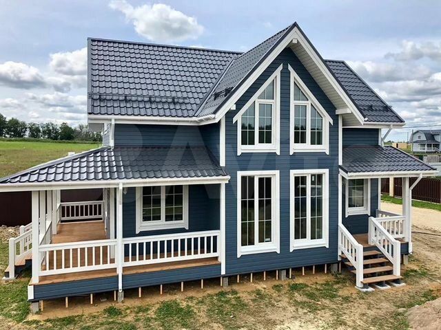 Каркасные дома спб проекты фото и цены Дом 128 м² на участке 9 сот. на продажу в Дмитрове Купить дом в Дмитрове Авито