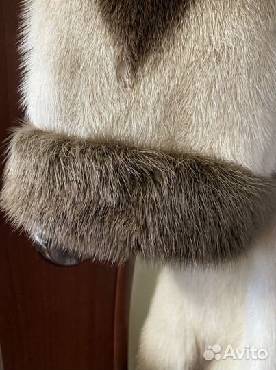 Шуба из меха норки