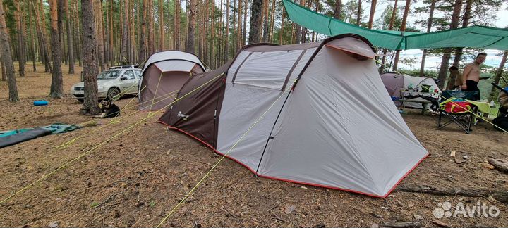 Палатка туристическая 4 местная с тамбуром
