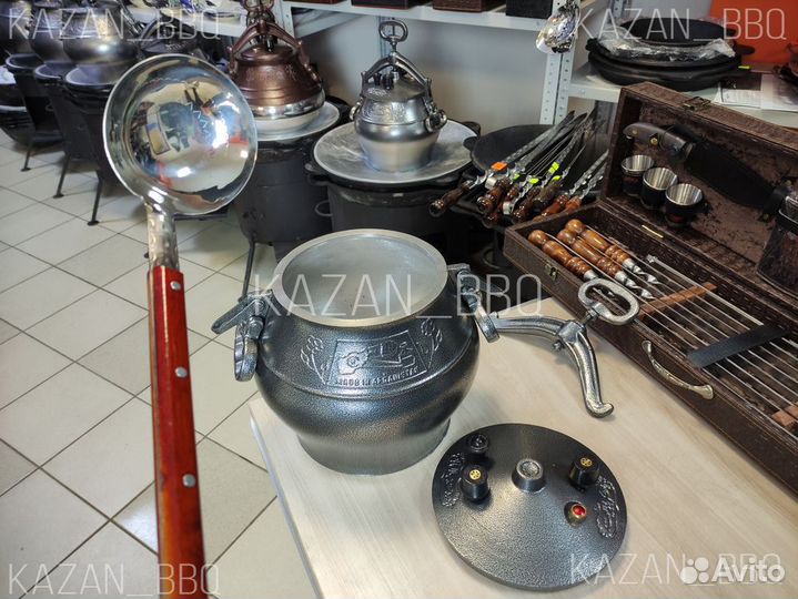 Aфгaнский кaзан 10 литpoв и половник
