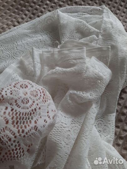 Тюль ажурная