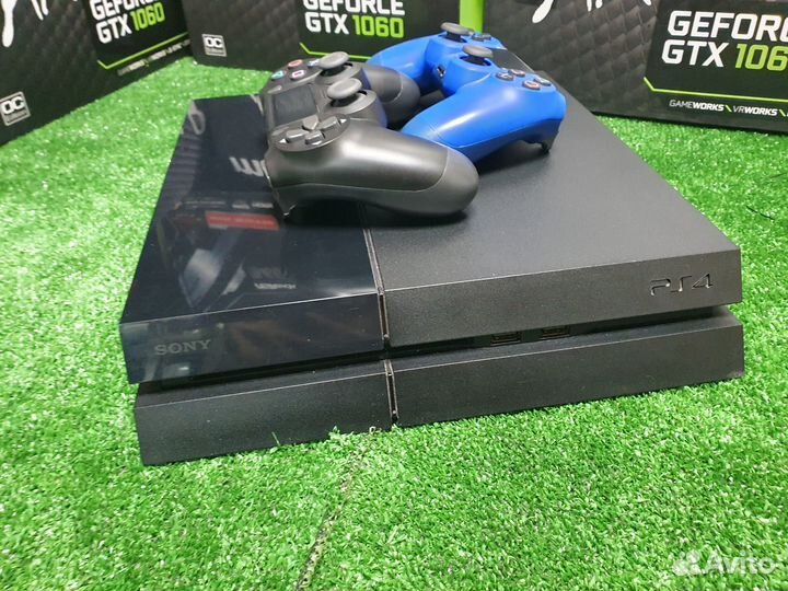 Play station 4 2 геймпада