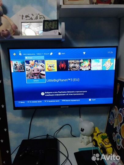 Sony playstation 4 PS4 slim прошитая 6.72