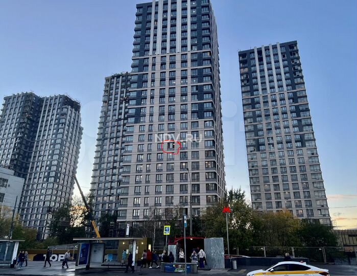 Квартира-студия, 28,2 м², 9/26 эт.