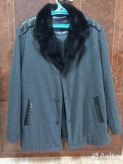 Пальто зимнее мужское