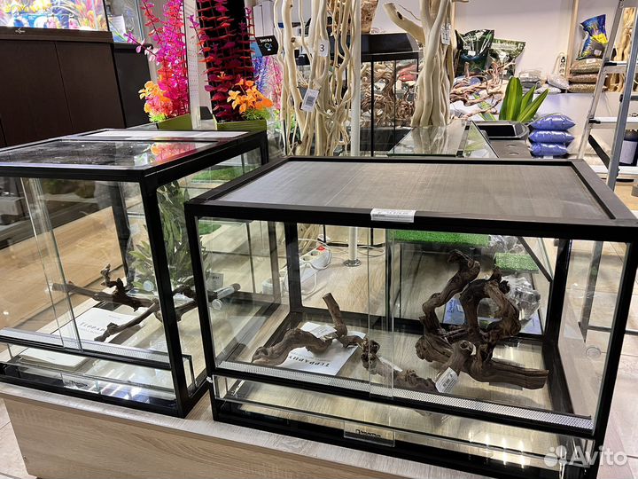 Террариумы для хамелеона, эублефара, змей