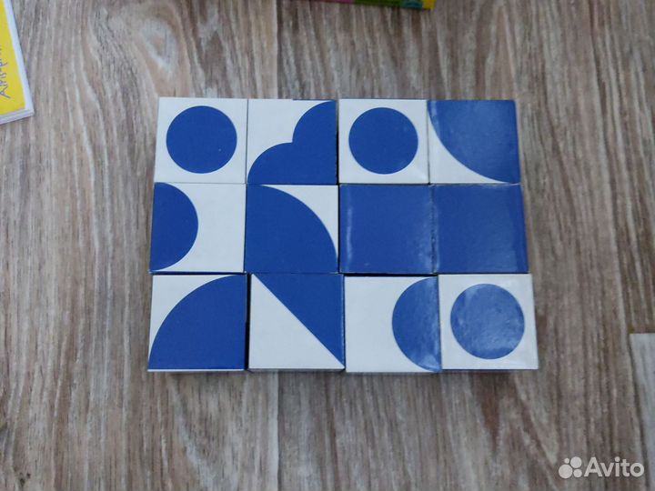 Логическая игра-головоломка, Умные IQ кубики