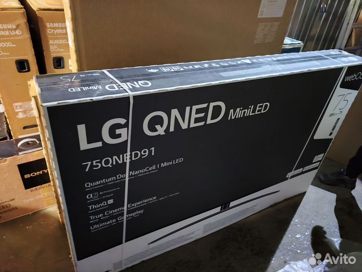 Телевизор LG 75qned916PA новый