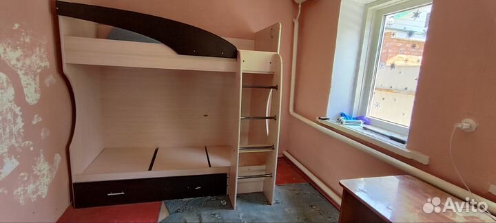 2х ярусная кровать с матрасом