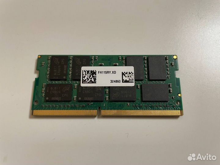 Оперативная память ddr4 16gb CT16G4SFD8213 sodimm